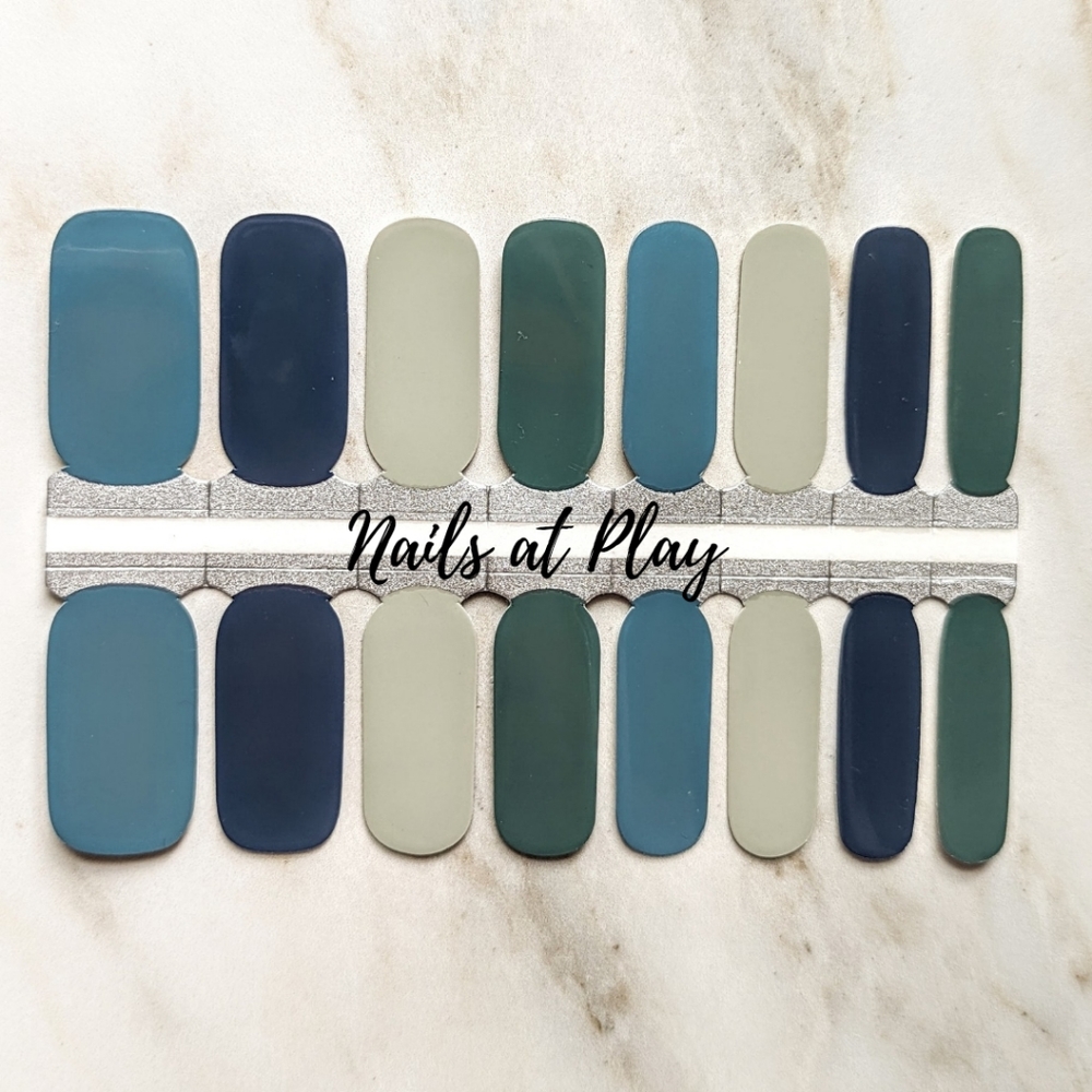 5 for $15 Nail Wraps- Blue Lagoon